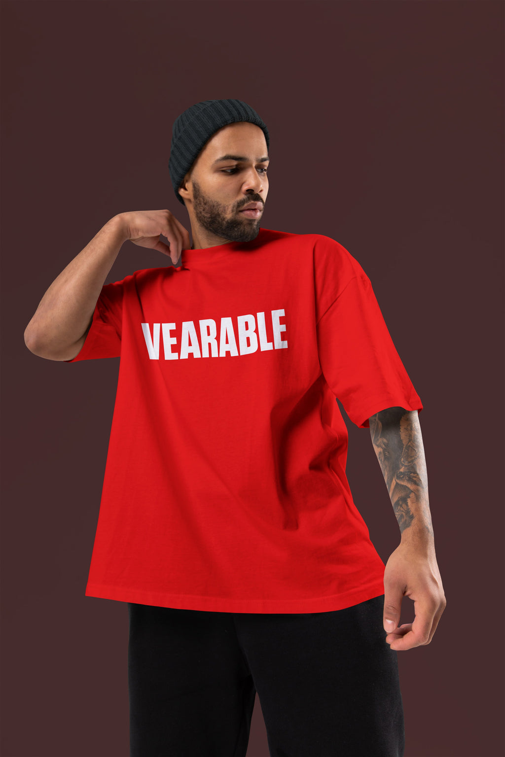 MIND Premium Oversize Tshirt (Red)