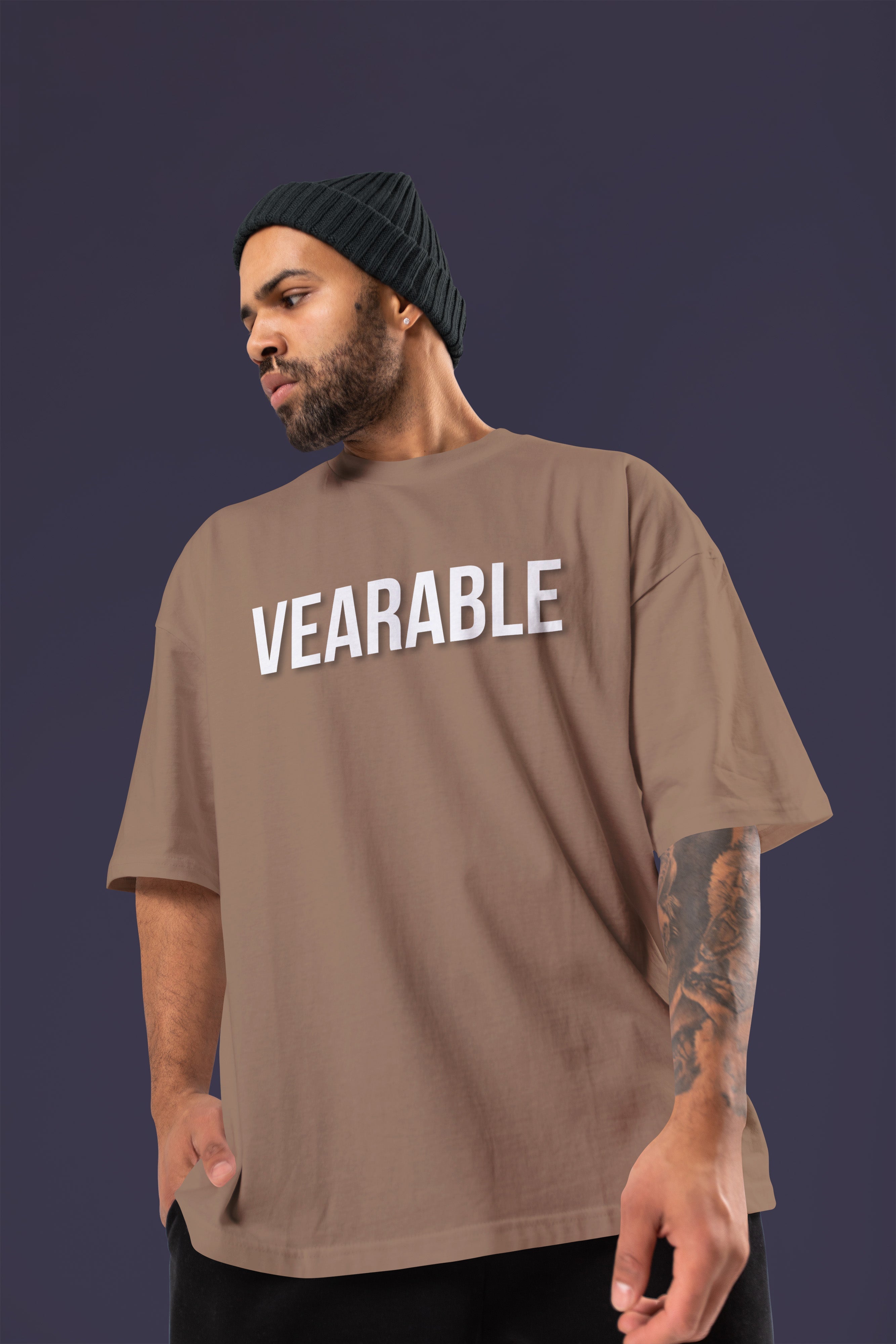 ANOTHER DAY Premium Oversize Tshirt (Coffiee)