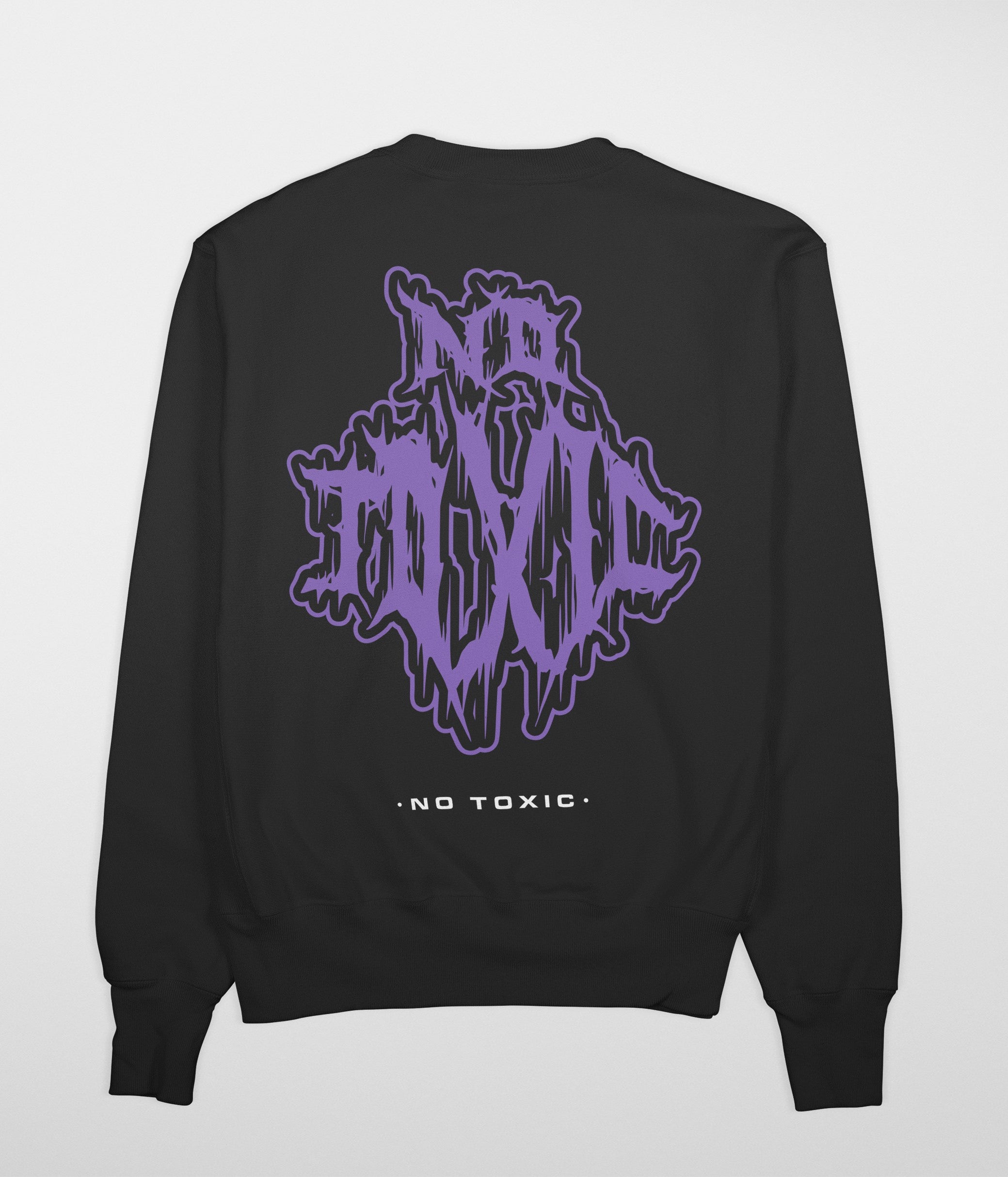 NO TOXIC Premium Sweatshirt (Black)