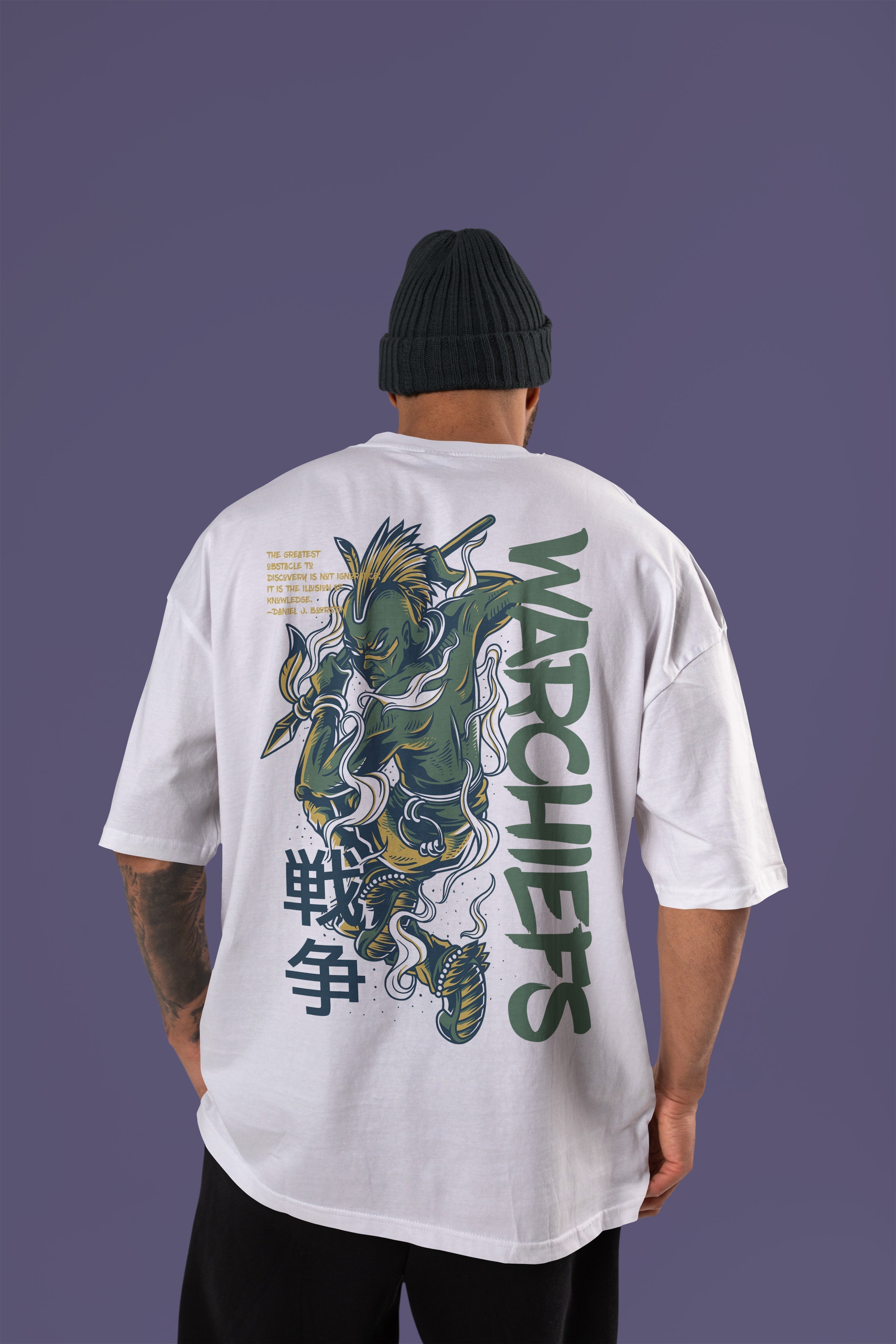 WARCHIEFS Premium Oversize Tshirt (White)