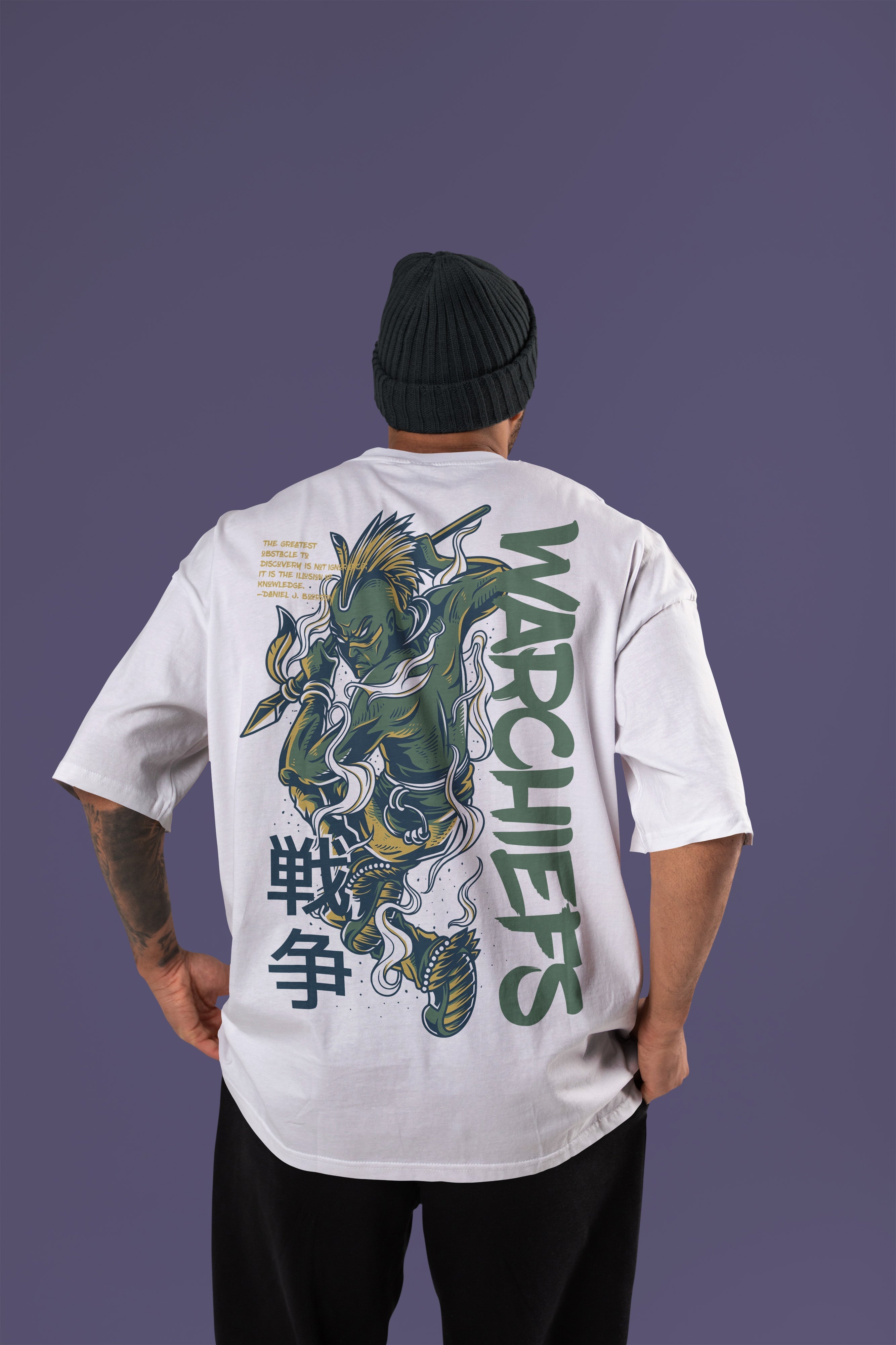 WARCHIEFS Premium Oversize Tshirt (White)