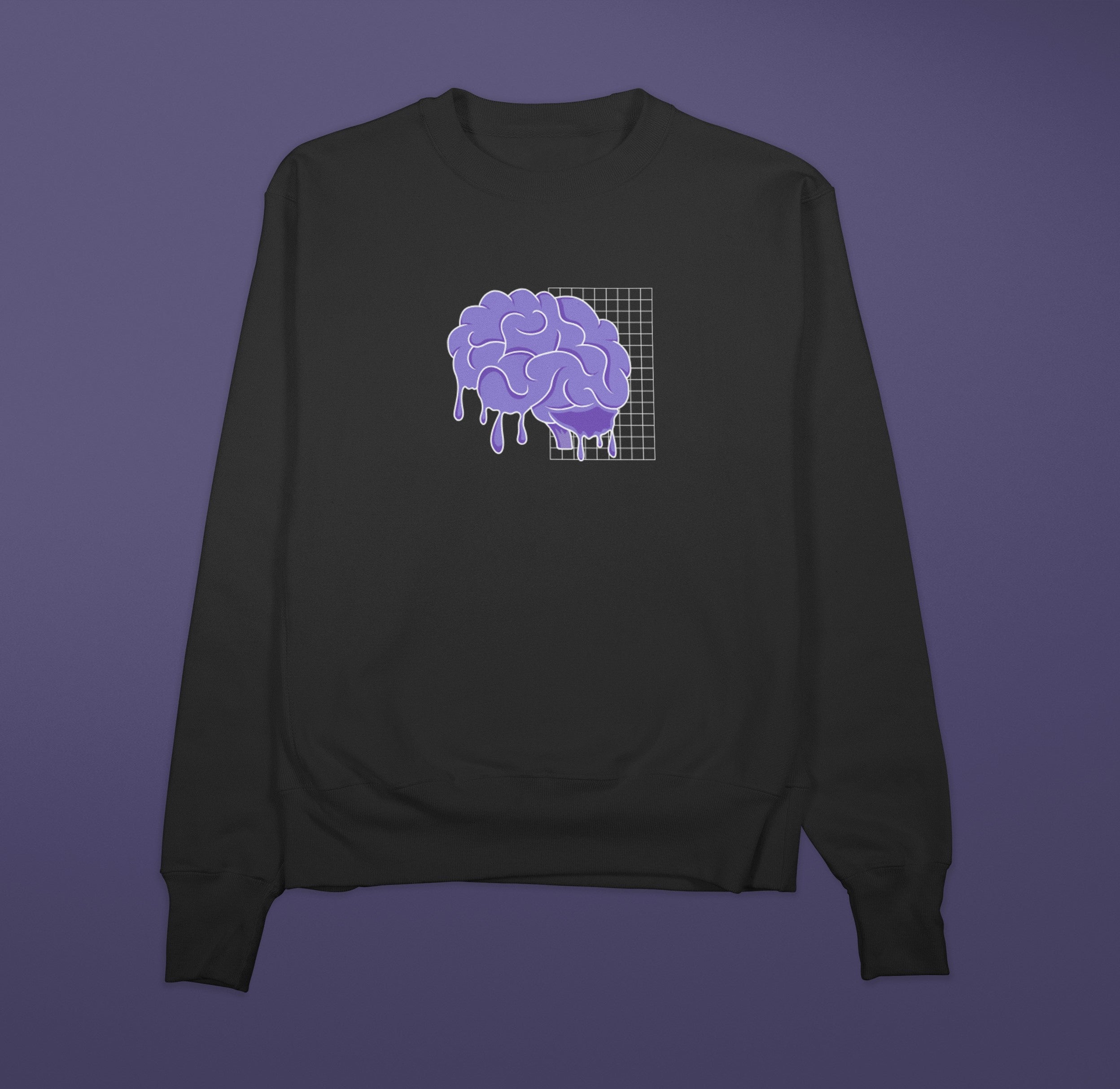 BRAIN DAMAGE Premium Sweatshirt (Black)