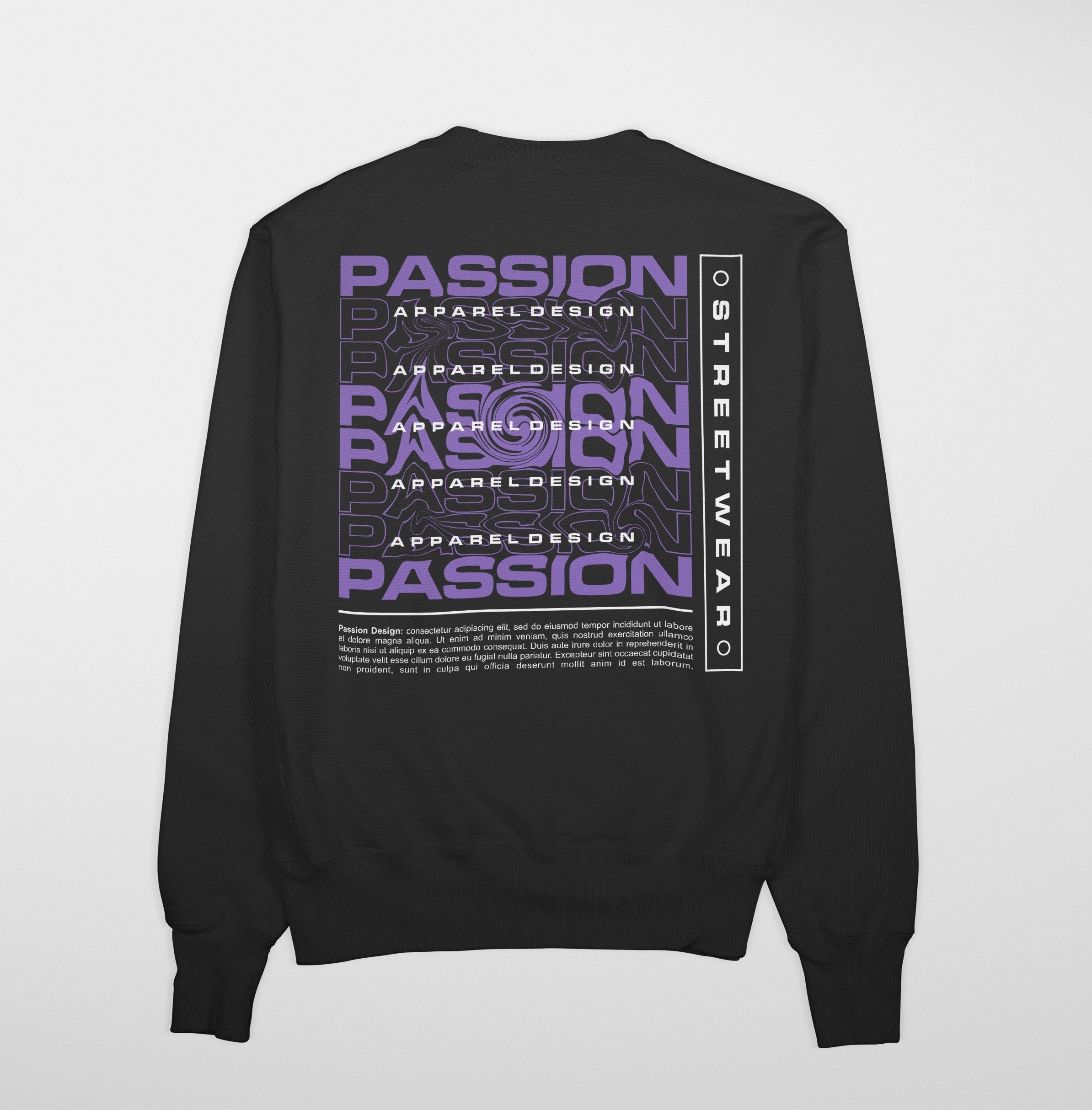 PASSION Premium Sweatshirt (Black)