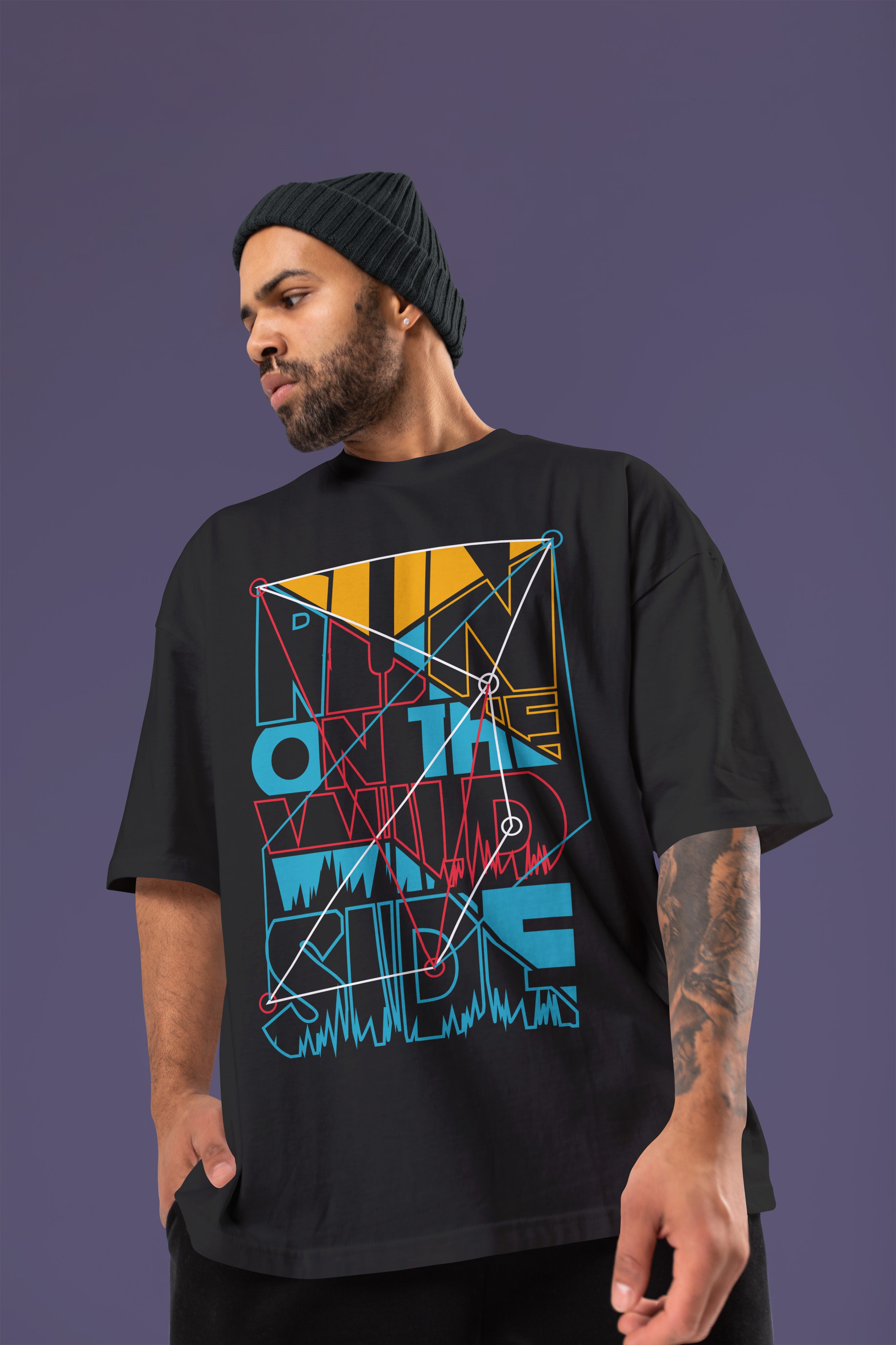 WILD Premium Oversize Tshirt (Black)