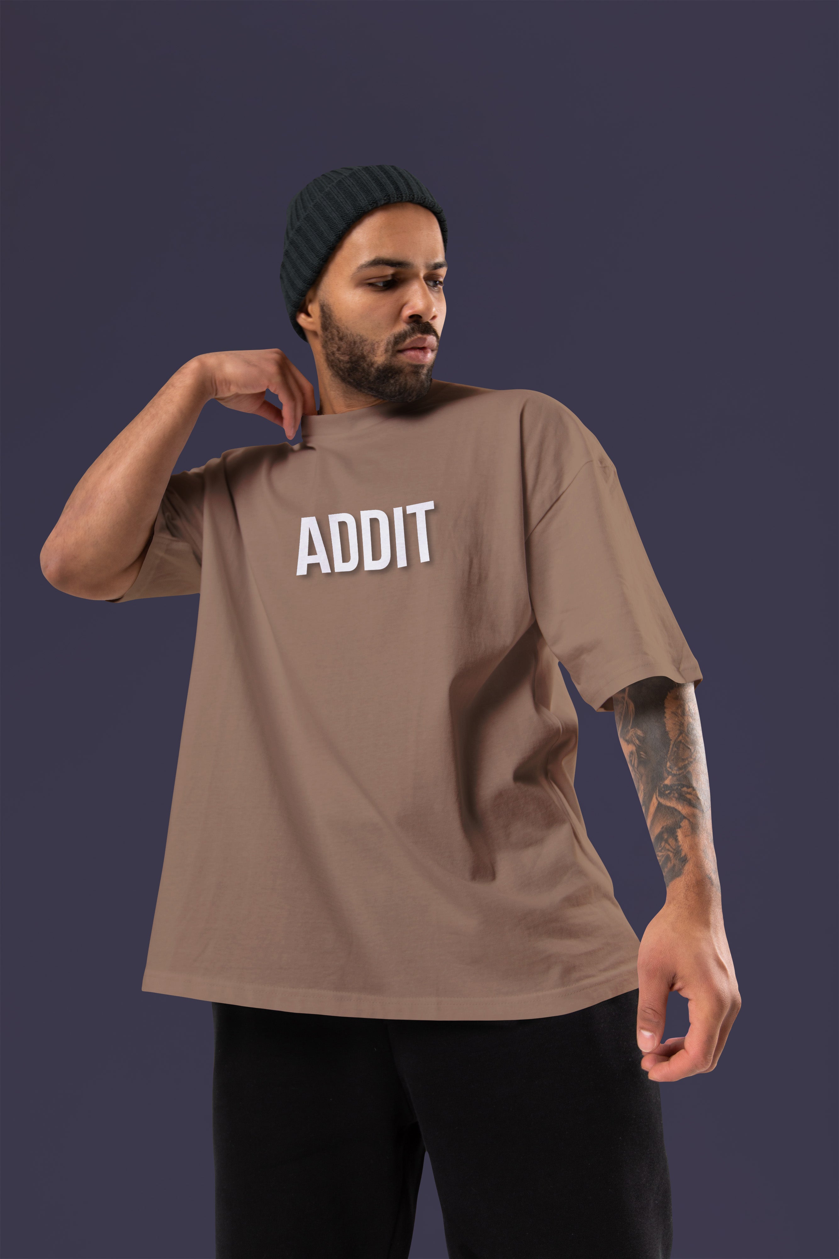 ANOTHER DAY Premium Oversize Tshirt (Coffiee)